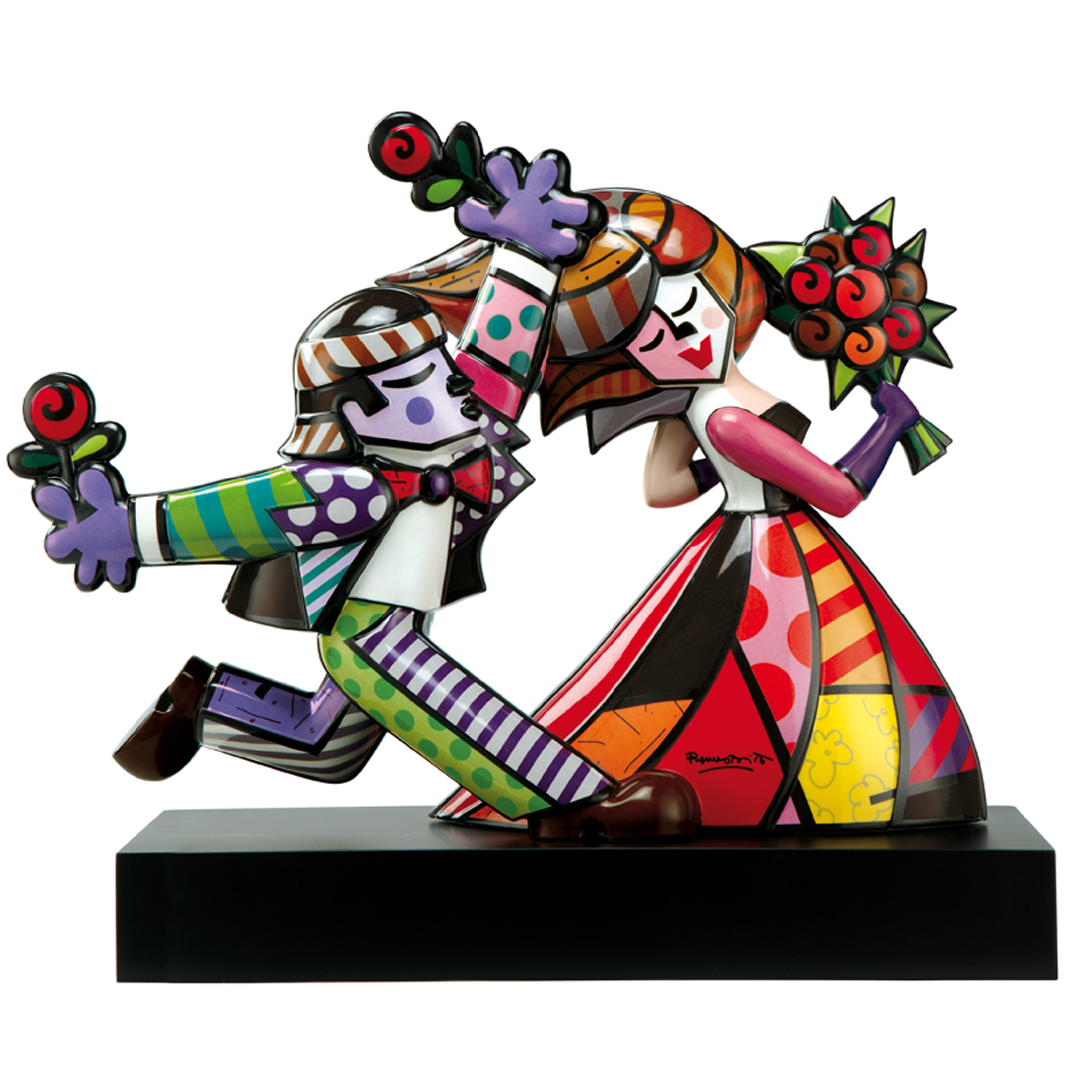Goebel Dekofigur Romero Britto Pop Art - Follow Me