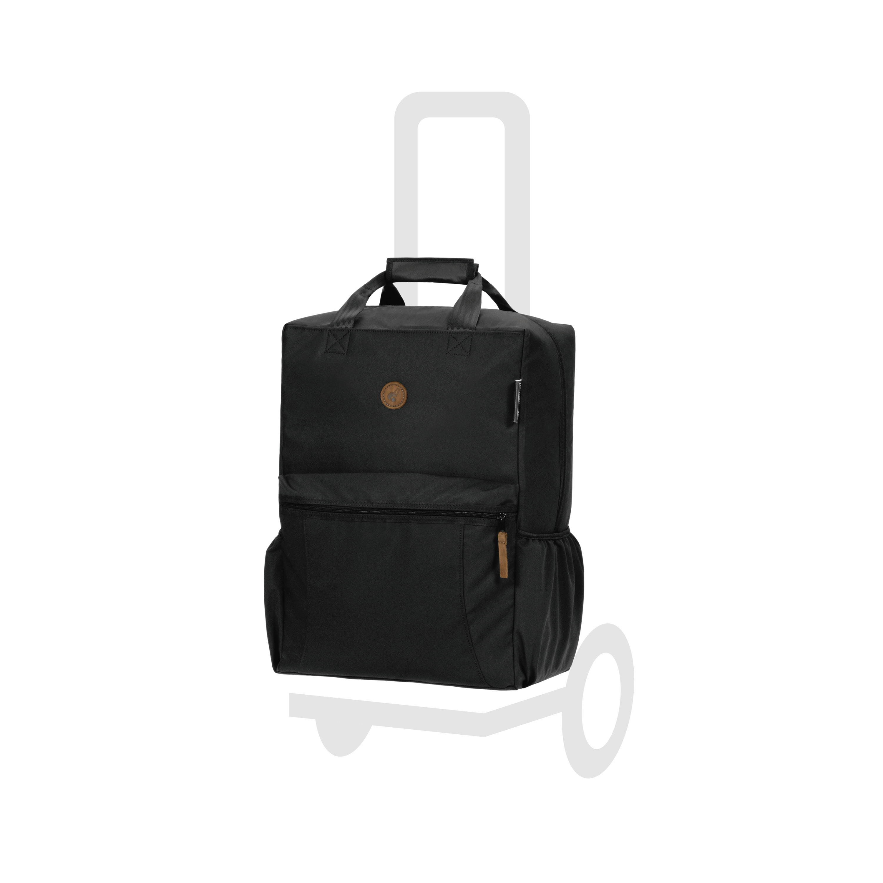 Andersen  Shopper Tasche Carl in Schwarz