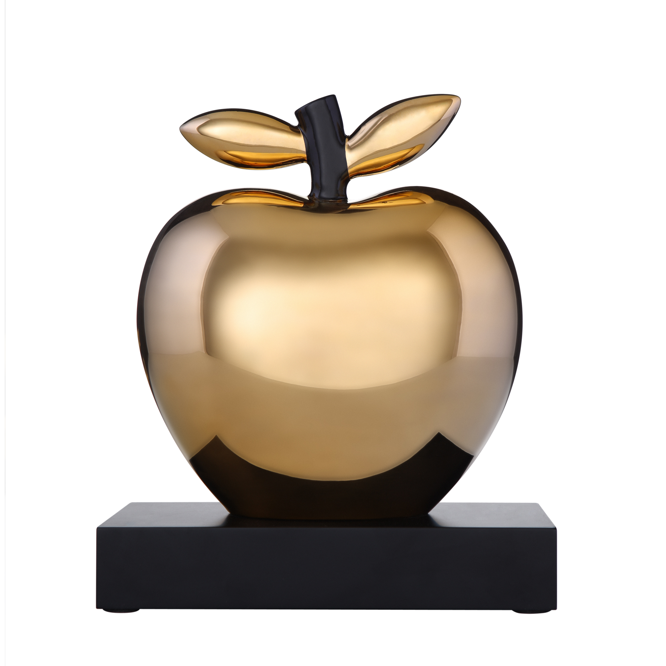 Goebel Dekoobjekt APFELFIGUR 21 CARAT DEKO-OBJEKT - ART & APPLE STUDIO 8 Nr. 33 / 99