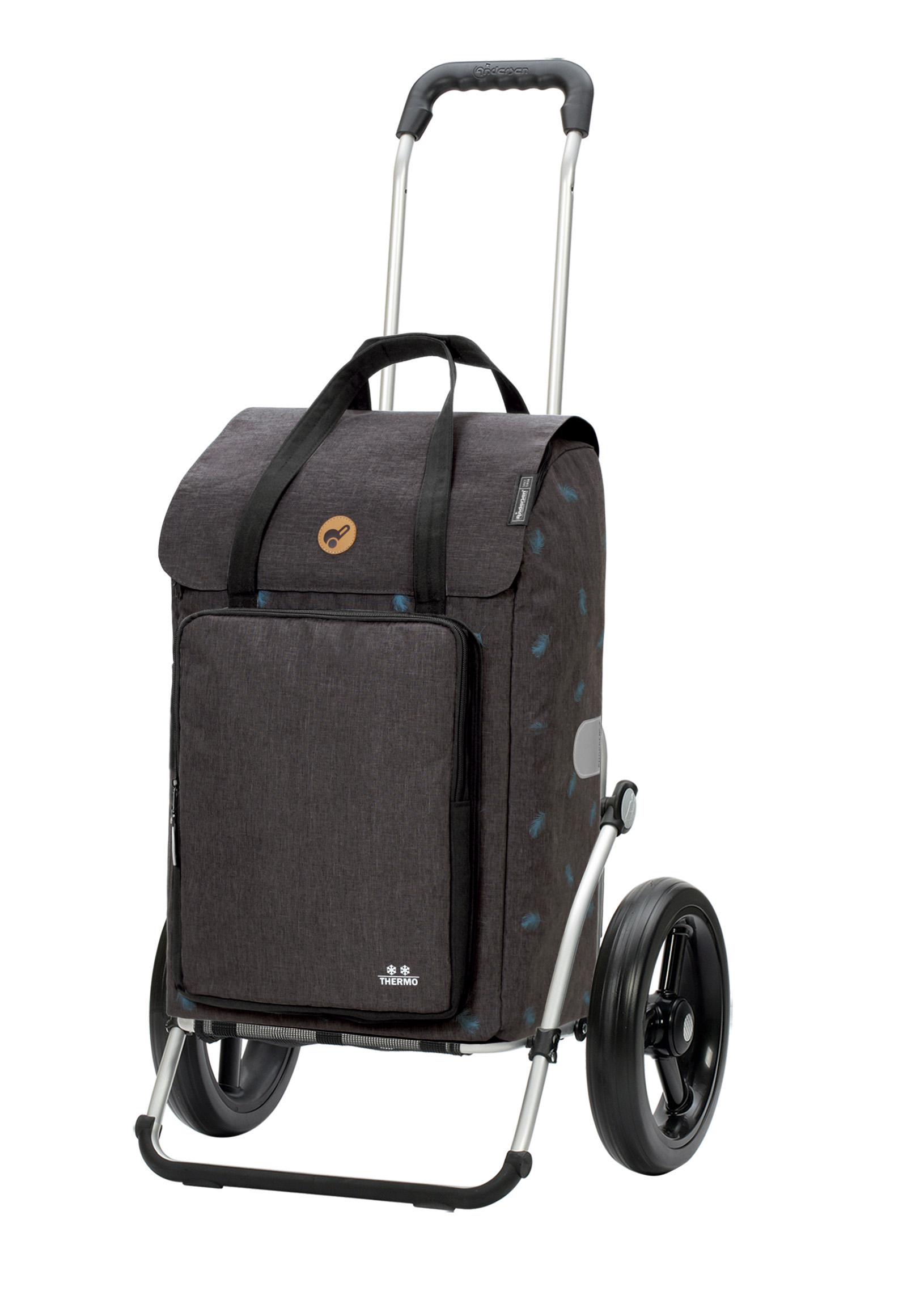 Andersen Shopper Royal Shopper mit Tasche Ivar in Anthrazit oder Blau