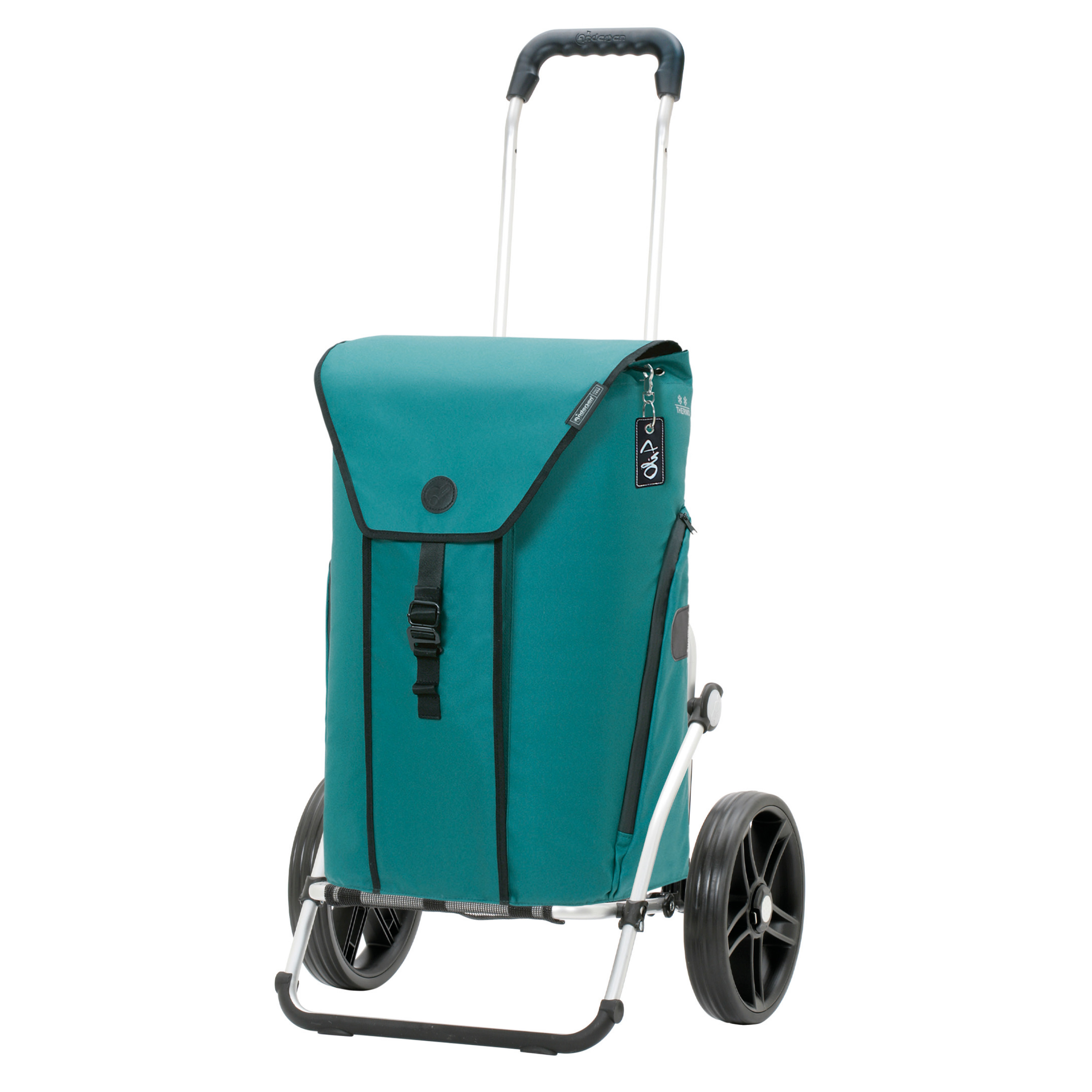 Andersen Shopper Royal Shopper mit Doppelspeichenrad mit Tasche Oli.P 3.0 Einkaufstrolley