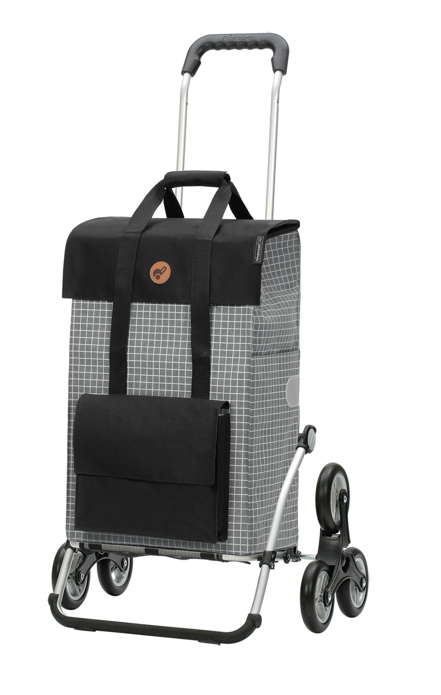 Andersen Shopper Royal Shopper Treppensteiger mit Tasche Hedda in Grau oder Schwarz 