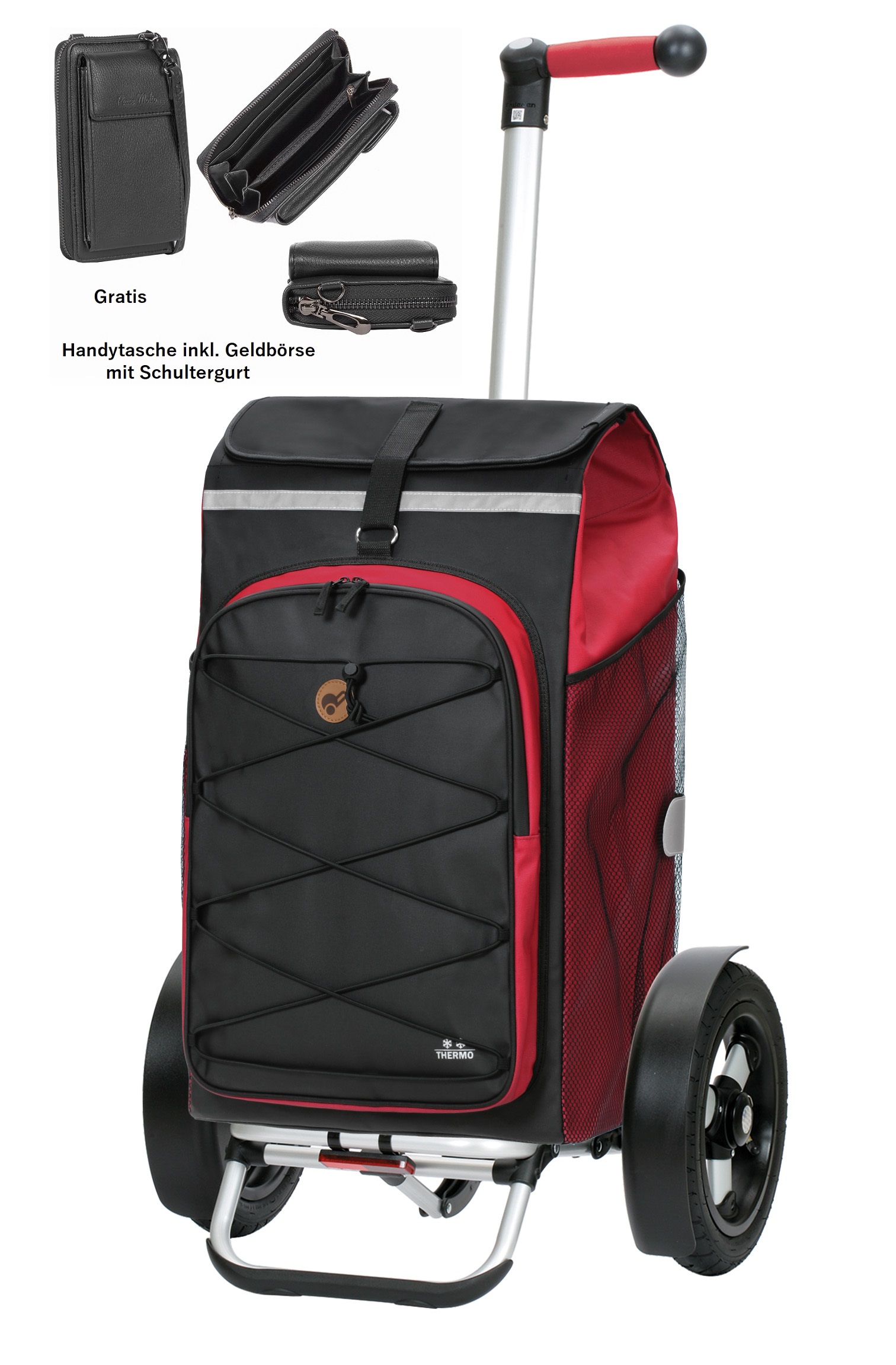 Andersen Shopper Tura Shopper mit Tasche Fado 2.0 in Gelb, Grau, Rot oder Blau