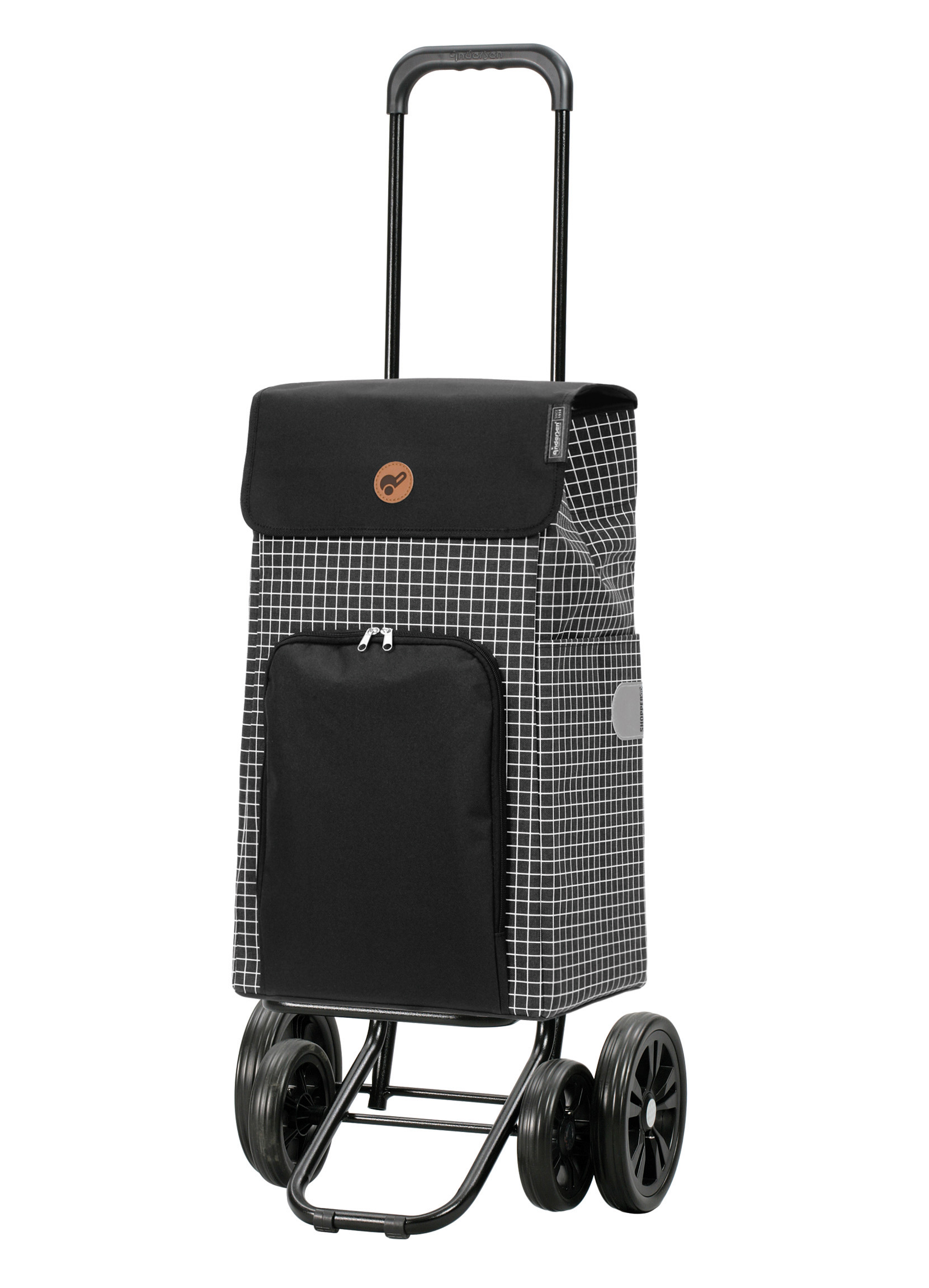 Andersen Shopper Quattro Shopper mit Tasche Hildy in Grau oder Schwarz 