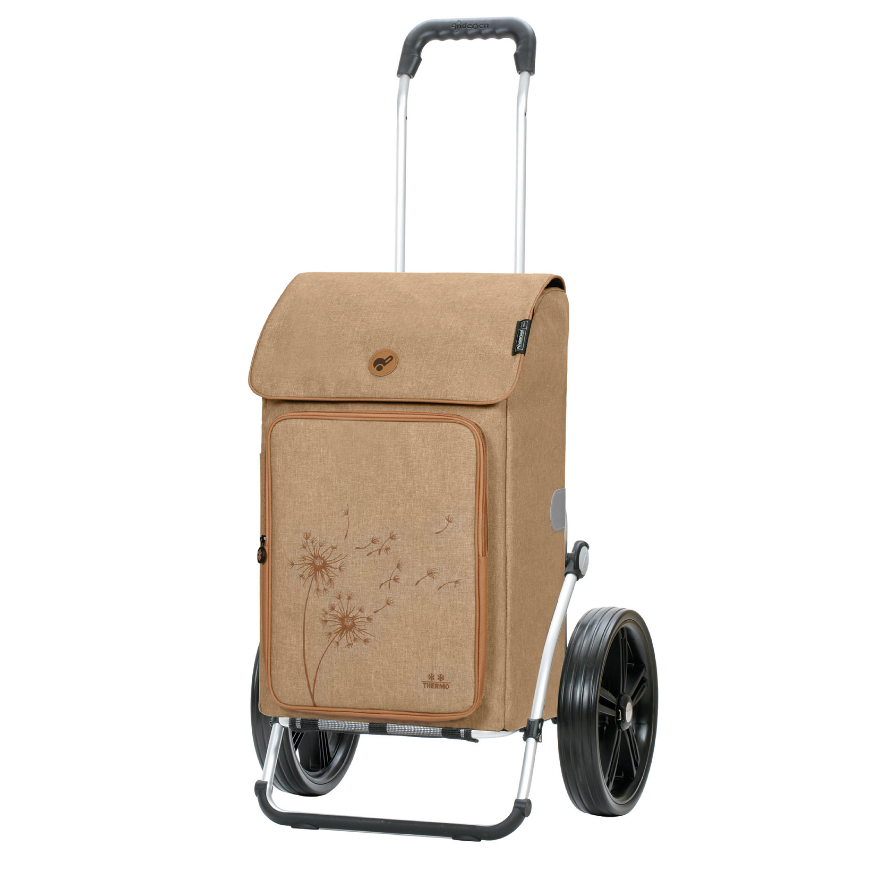 Andersen Royal Shopper mit Tasche Erbo in Beige oder Schwarz, Kugellagerrad  