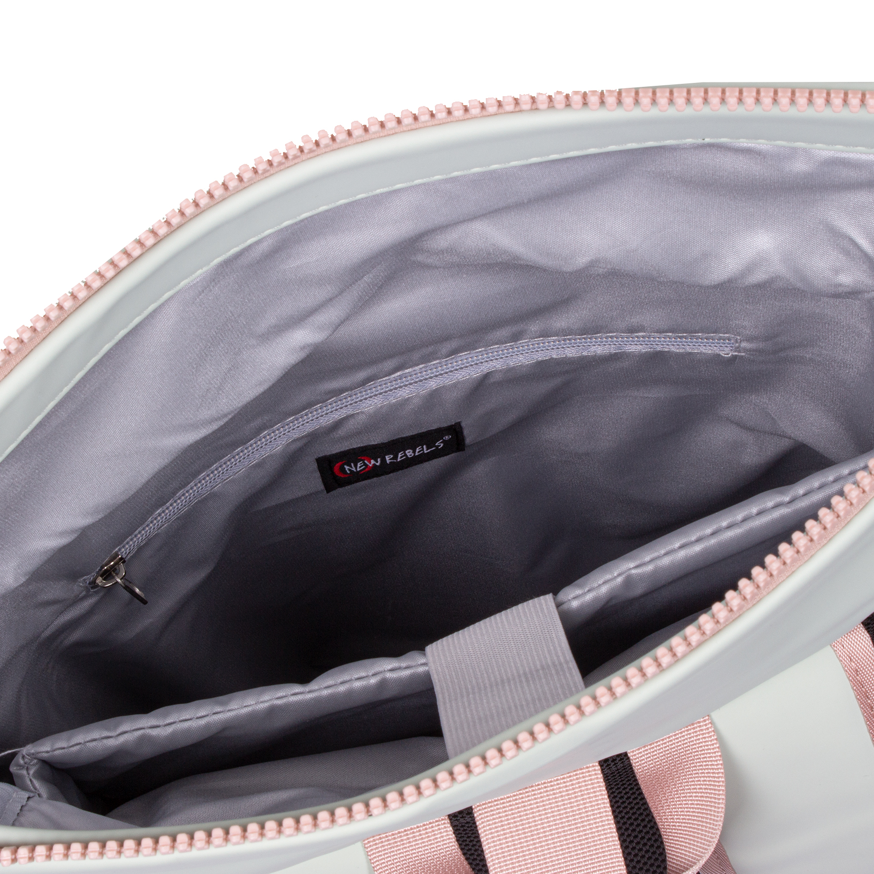 NEW REBELS Freizeitrucksack Tim, Rucksack Softgrün / Pink Large NEW REBELS Freizeitrucksack Tim, Rucksack Softgrün / Pink Large