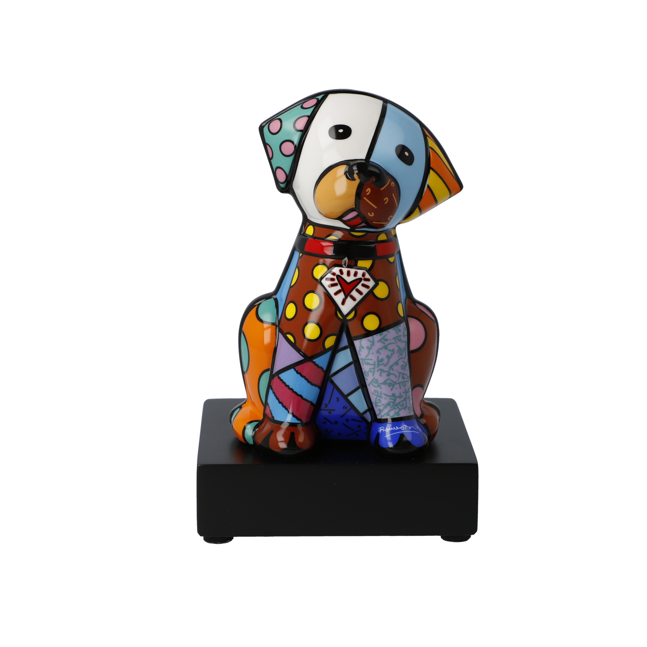 Goebel Dekofigur Romero Britto - Baby Blue