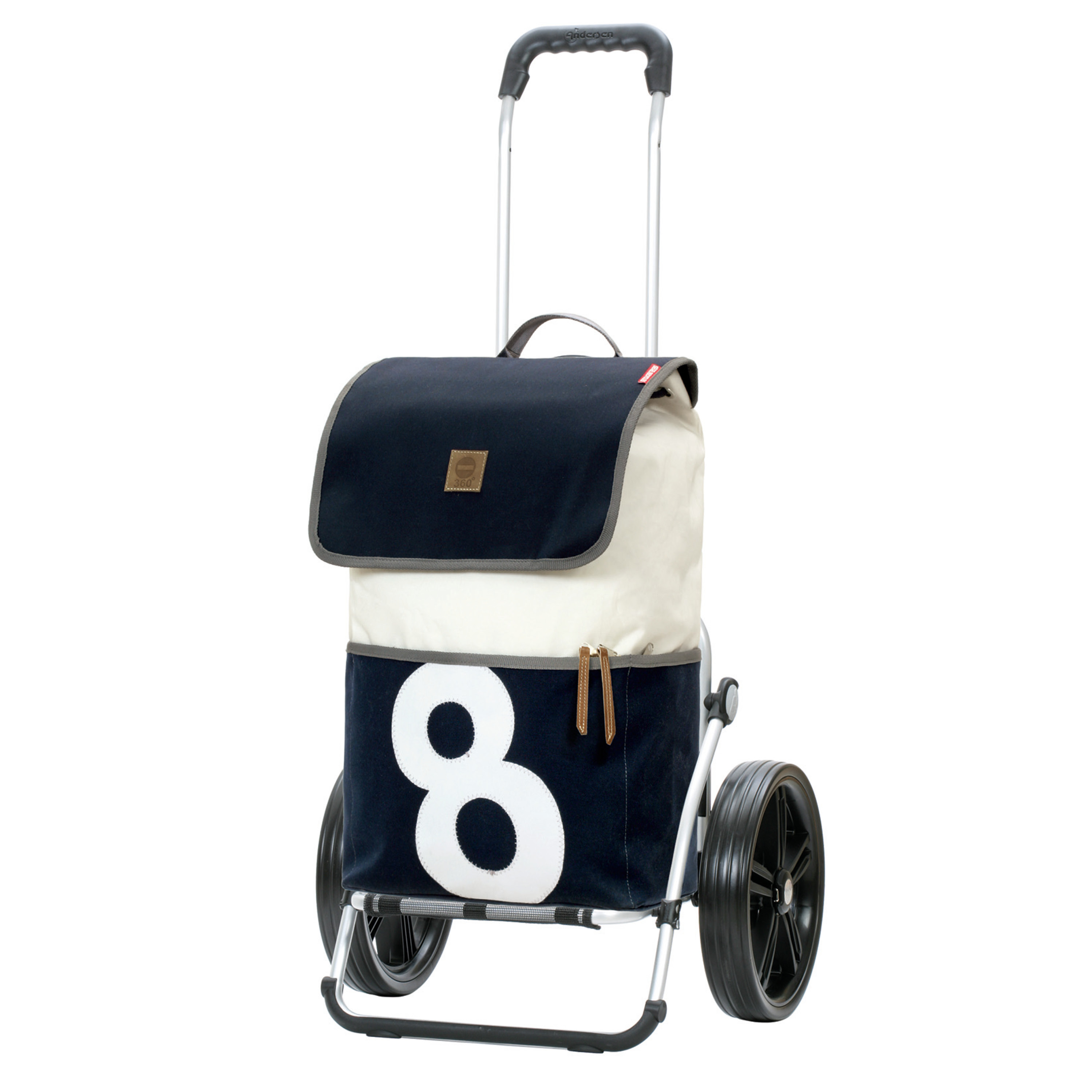 Andersen Royal Shopper mit Tasche 360° Grad Mole in Nr. 2 oder Nr. 8, Kugellagerrad