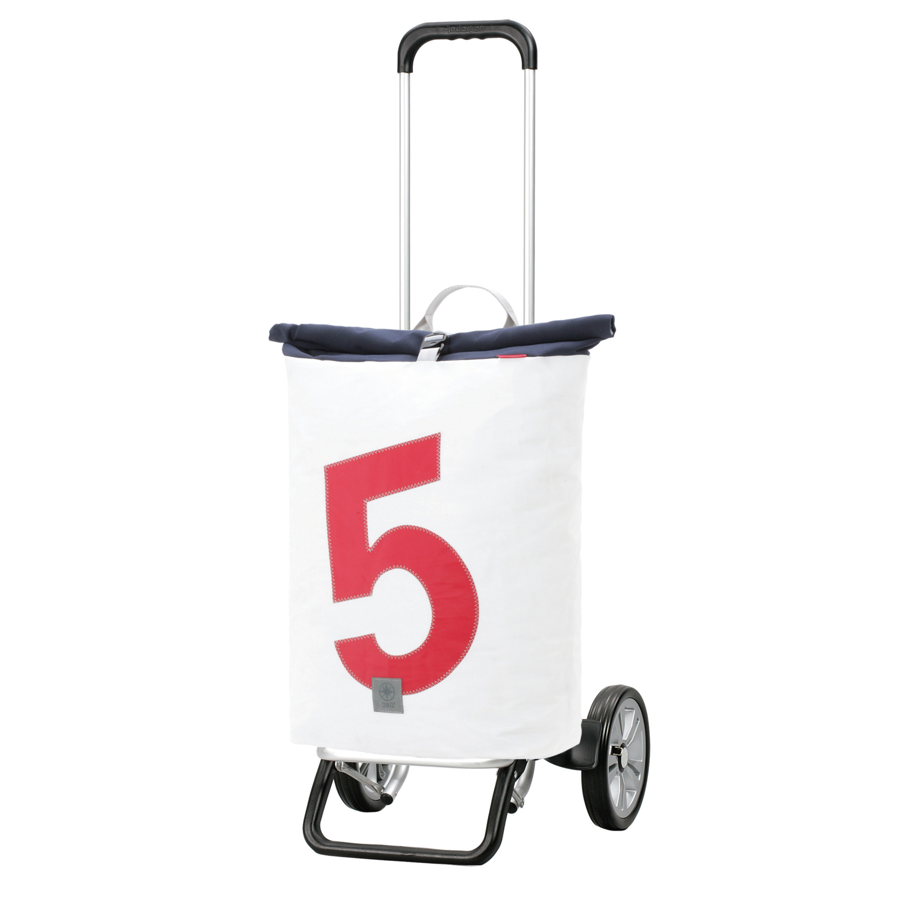 Andersen Shopper Alu Star Shopper mit Tasche Steg 360° Grad