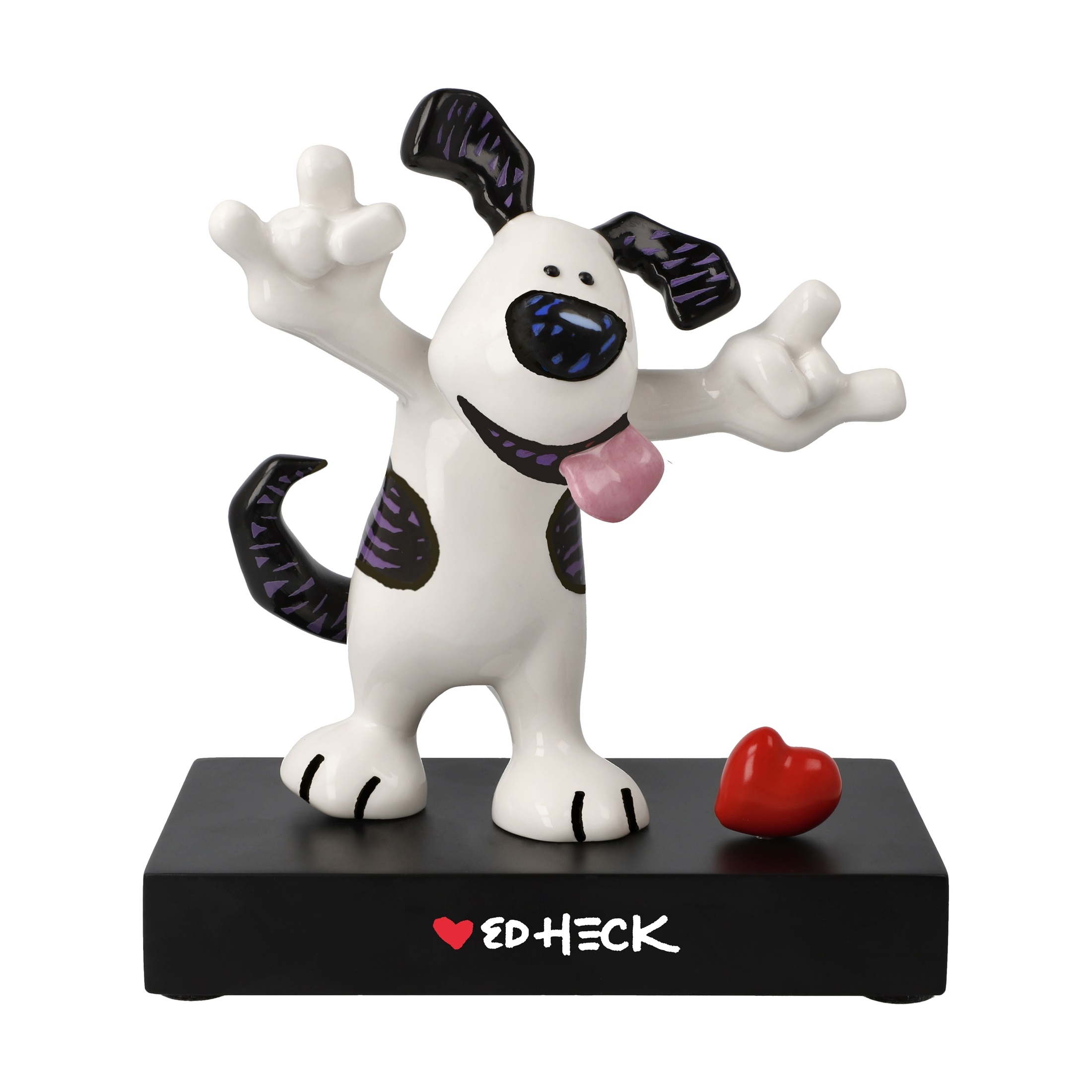 Goebel Figur Ed Heck Pop Art  - Rock On Goebel Figur Ed Heck Pop Art  - Rock On