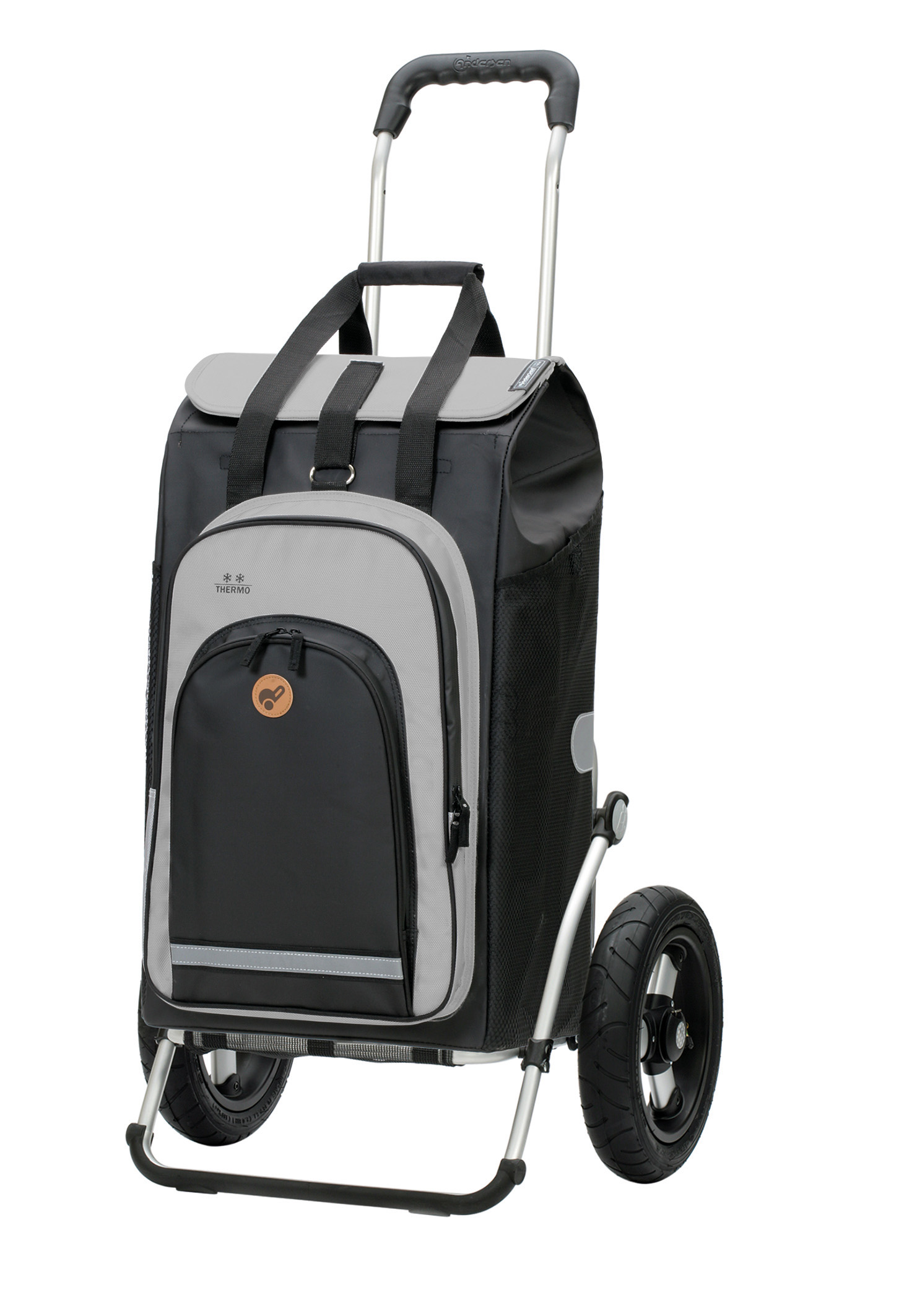 Andersen Shopper Royal Shopper  mit Tasche Hydro 2.0 in Gelb, Grau, Khaki, Rot, Schwarz oder  Blau