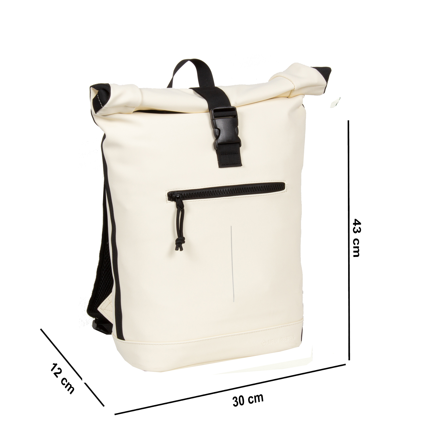 NEW REBELS Freizeitrucksack »Mart Roll-Top Rucksack in 4 Farben Large II NEW REBELS Freizeitrucksack »Mart Roll-Top Rucksack in 4 Farben Large II