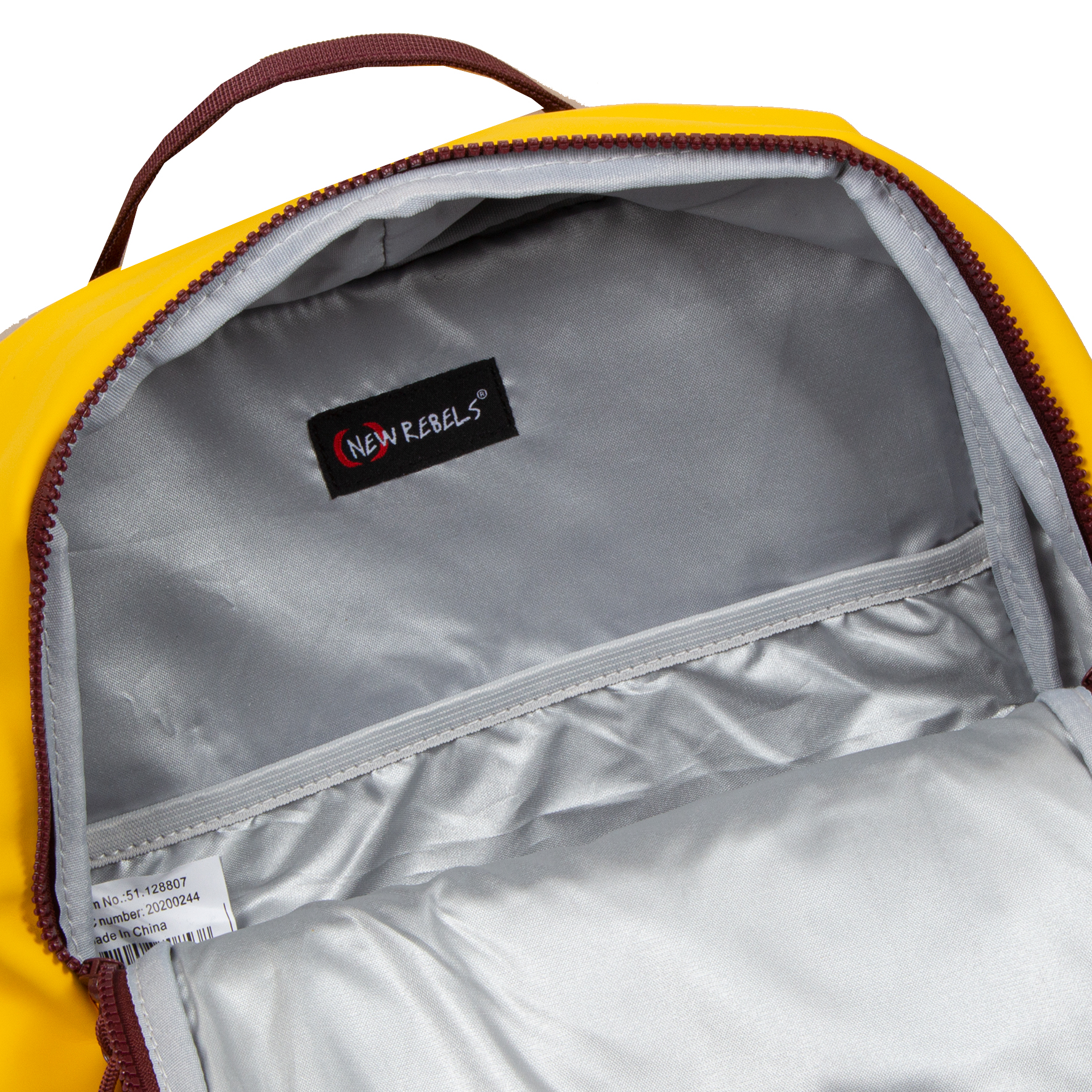NEW REBELS Freizeitrucksack Tim, Rucksack Gelb / Rot Mini NEW REBELS Freizeitrucksack Tim, Rucksack Gelb / Rot Mini